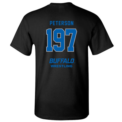 Buffalo - NCAA Wrestling : Aiden Peterson - T-Shirt-1