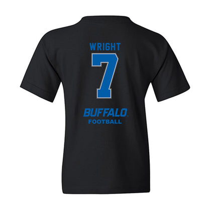 Buffalo - NCAA Football : Jason Wright - Youth T-Shirt-1
