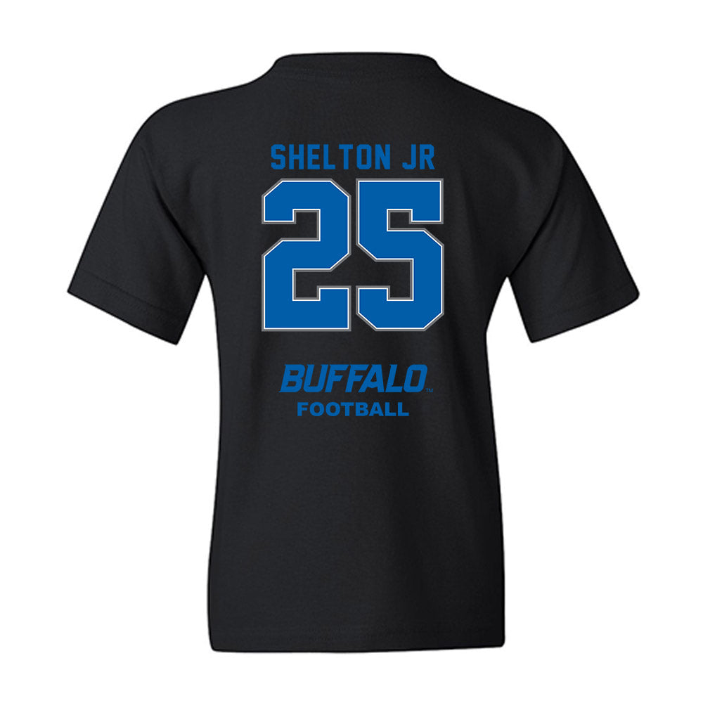 Buffalo - NCAA Football : Terrance Shelton Jr - Classic Shersey Youth T-Shirt-1