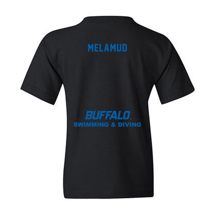 Buffalo - NCAA Women's Swimming & Diving : Adele Melamud - Youth T-Shirt-1