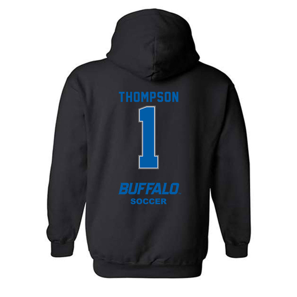 Buffalo - NCAA Women's Soccer : Lexie Thompson - Hooded Sweatshirt-1