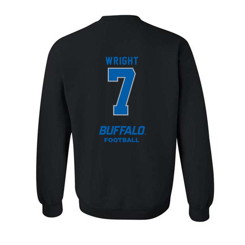 Buffalo - NCAA Football : Jason Wright - Crewneck Sweatshirt-1