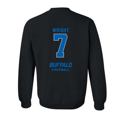 Buffalo - NCAA Football : Jason Wright - Crewneck Sweatshirt-1