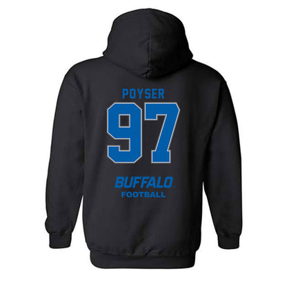 Buffalo - NCAA Football : Junior Poyser - Hooded Sweatshirt
