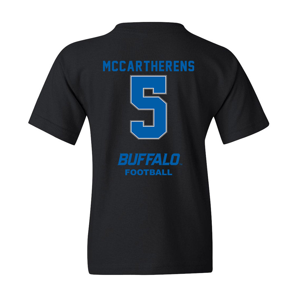 Buffalo - NCAA Football : Charles McCartherens - Youth T-Shirt