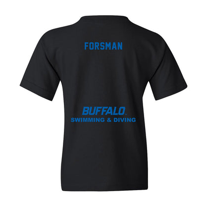 Buffalo - NCAA Women's Swimming & Diving : Isabella Forsman - Youth T-Shirt