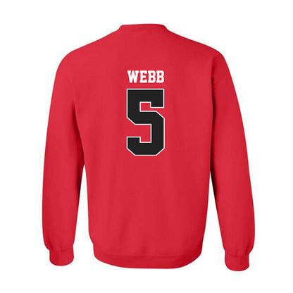 CSUN - NCAA Men's Basketball : Quinton Webb - Classic Shersey Crewneck Sweatshirt-1