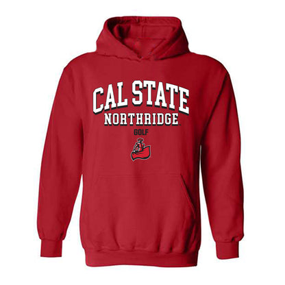 CSUN - NCAA Men's Golf : Bryson Barnes - Classic Shersey Hooded Sweatshirt-0