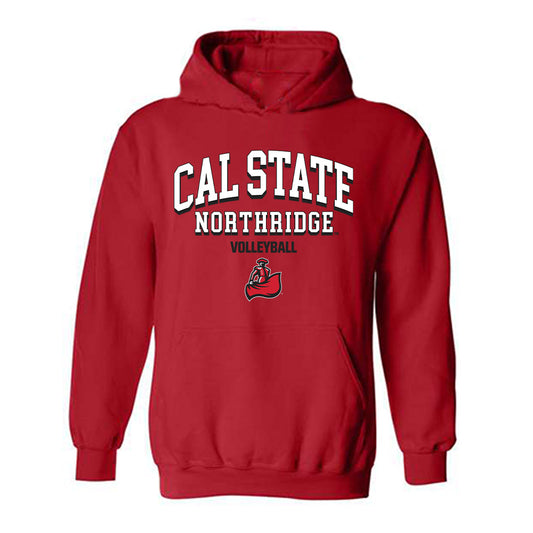 CSUN - NCAA Women's Volleyball : Raegan Richardson - Classic Shersey Hooded Sweatshirt-0