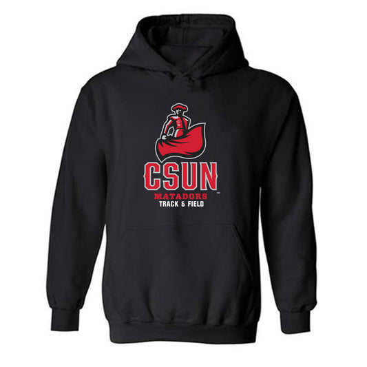 CSUN - NCAA Women's Track & Field : Leann Hamilton - Classic Shersey Hooded Sweatshirt-0