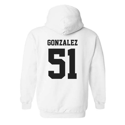 CSUN - NCAA Baseball : Roberto Gonzalez - Classic Shersey Hooded Sweatshirt-1