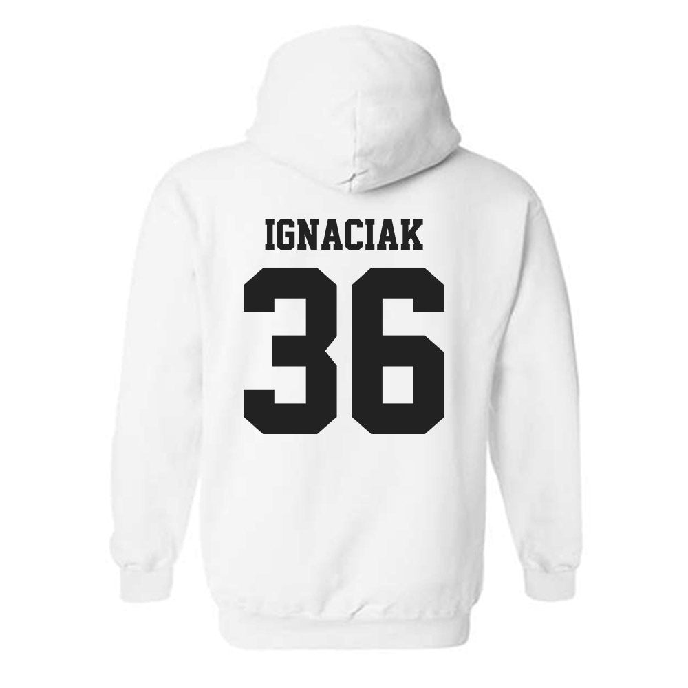 CSUN - NCAA Baseball : Blake Ignaciak - Classic Shersey Hooded Sweatshirt-1