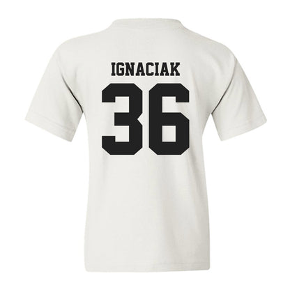 CSUN - NCAA Baseball : Blake Ignaciak - Classic Shersey Youth T-Shirt-1