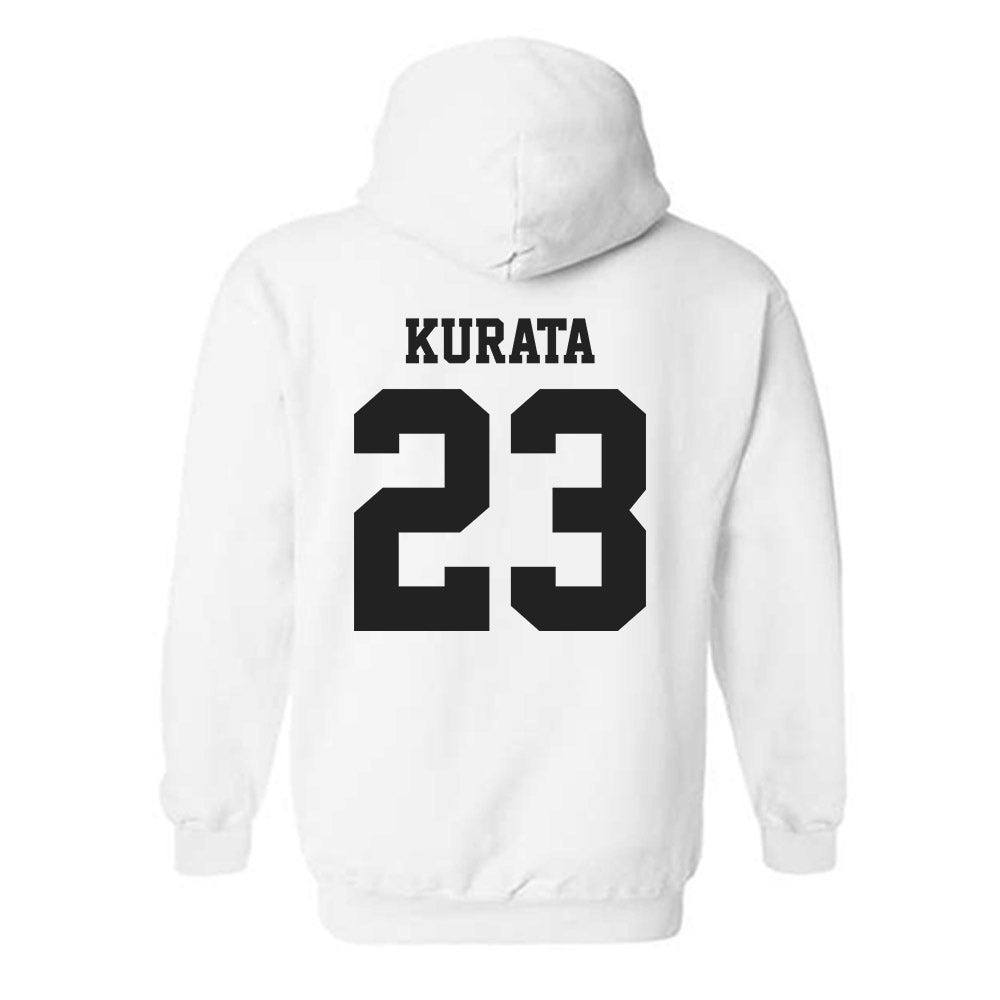 CSUN - NCAA Baseball : Matthew Kurata - Classic Shersey Hooded Sweatshirt-1