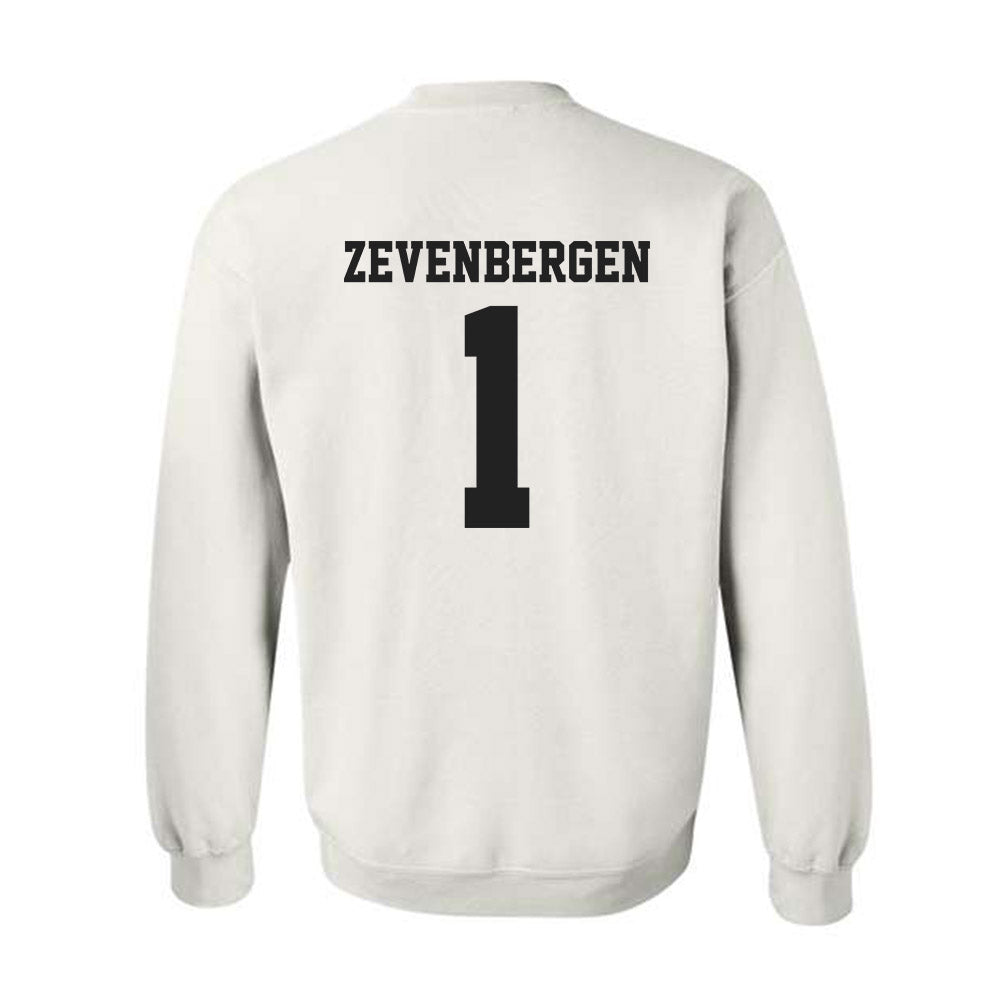CSUN - NCAA Beach Volleyball : Alexis Zevenbergen - Classic Shersey Crewneck Sweatshirt-1
