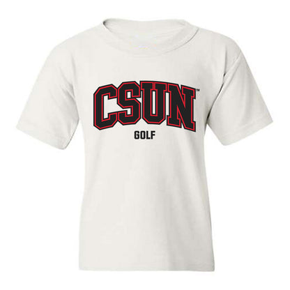 CSUN - NCAA Men's Golf : Bryson Barnes - Classic Shersey Youth T-Shirt-0