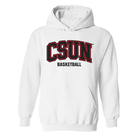 CSUN - NCAA Men's Basketball : Larry Hughes II - Classic Shersey Hooded Sweatshirt-0