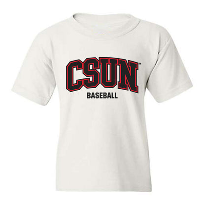 CSUN - NCAA Baseball : Ryan Halamicek - Classic Shersey Youth T-Shirt-0