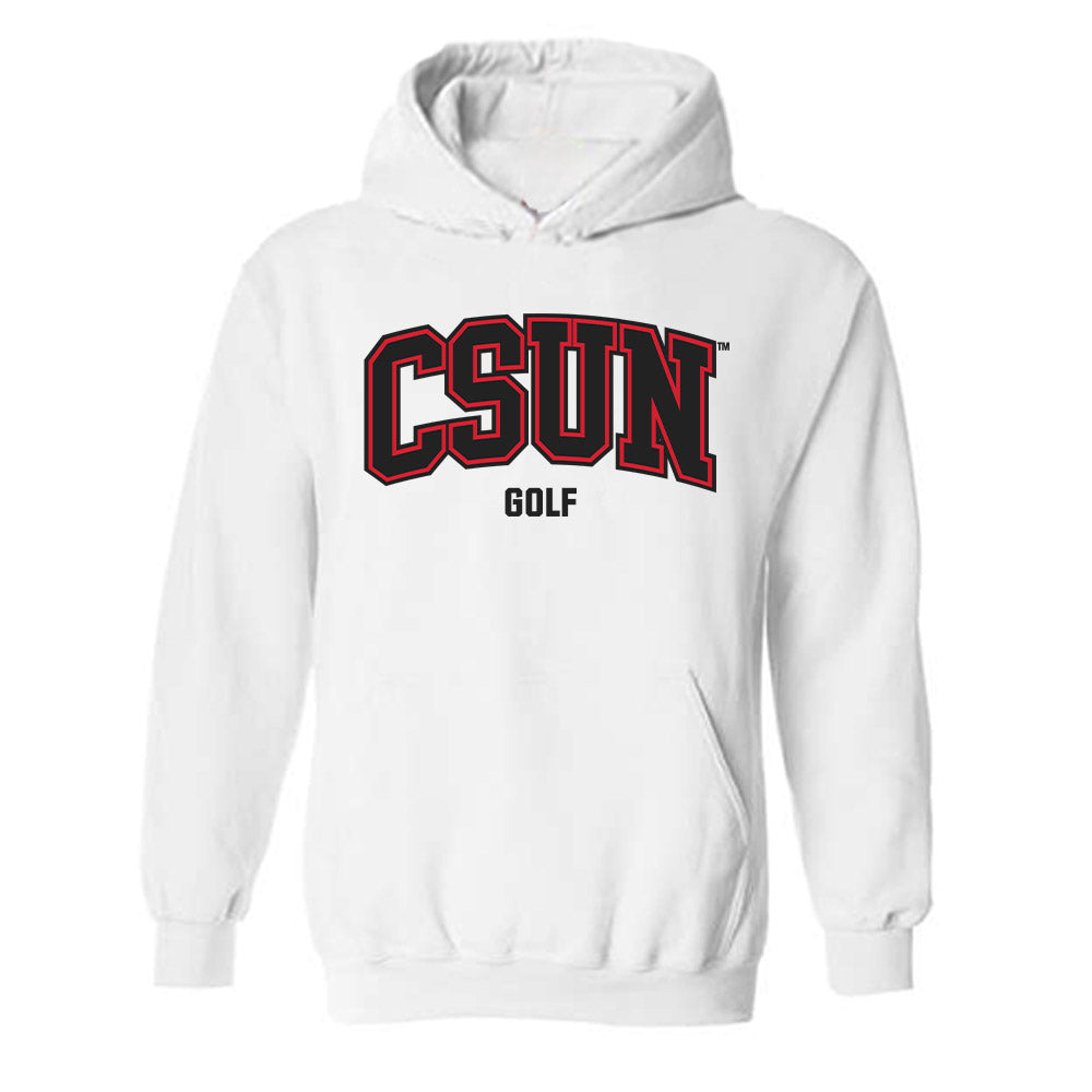 CSUN - NCAA Men's Golf : Bryson Barnes - Classic Shersey Hooded Sweatshirt-0