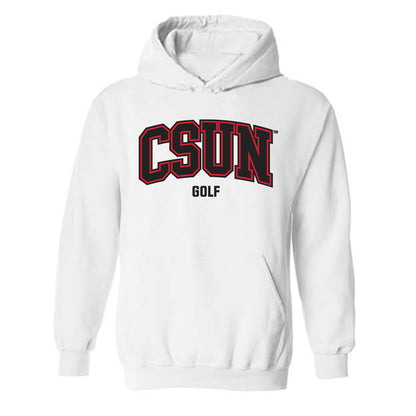 CSUN - NCAA Men's Golf : Bryson Barnes - Classic Shersey Hooded Sweatshirt-0