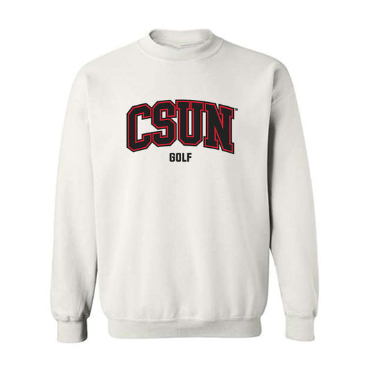 CSUN - NCAA Men's Golf : Bryson Barnes - Classic Shersey Crewneck Sweatshirt-0