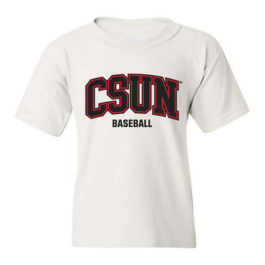CSUN - NCAA Baseball : Matthew Kurata - Classic Shersey Youth T-Shirt-0