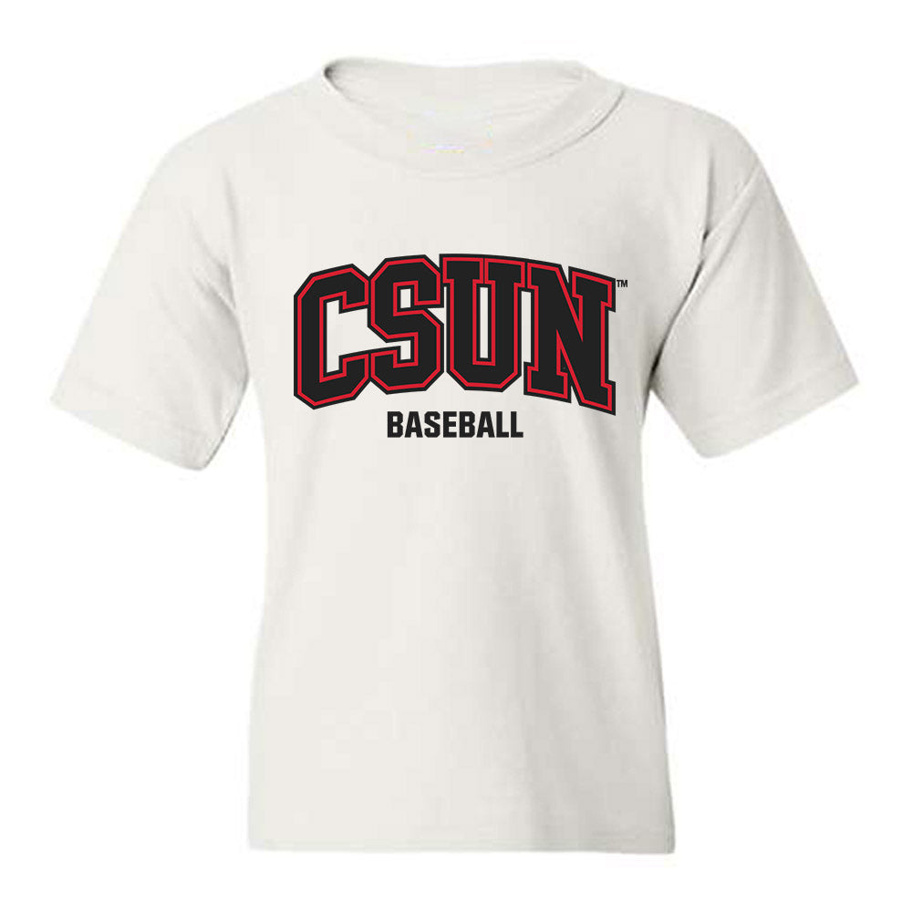 CSUN - NCAA Baseball : Blake Ignaciak - Classic Shersey Youth T-Shirt-0