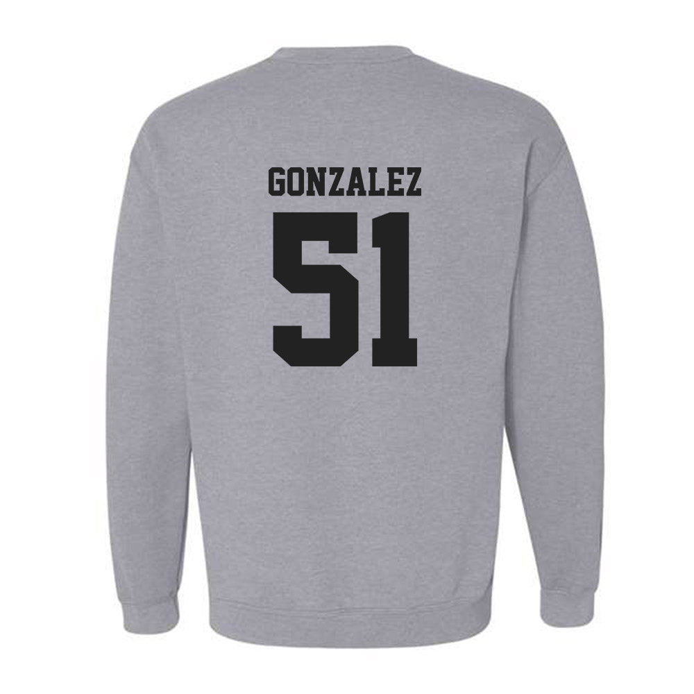 CSUN - NCAA Baseball : Roberto Gonzalez - Classic Shersey Crewneck Sweatshirt-1