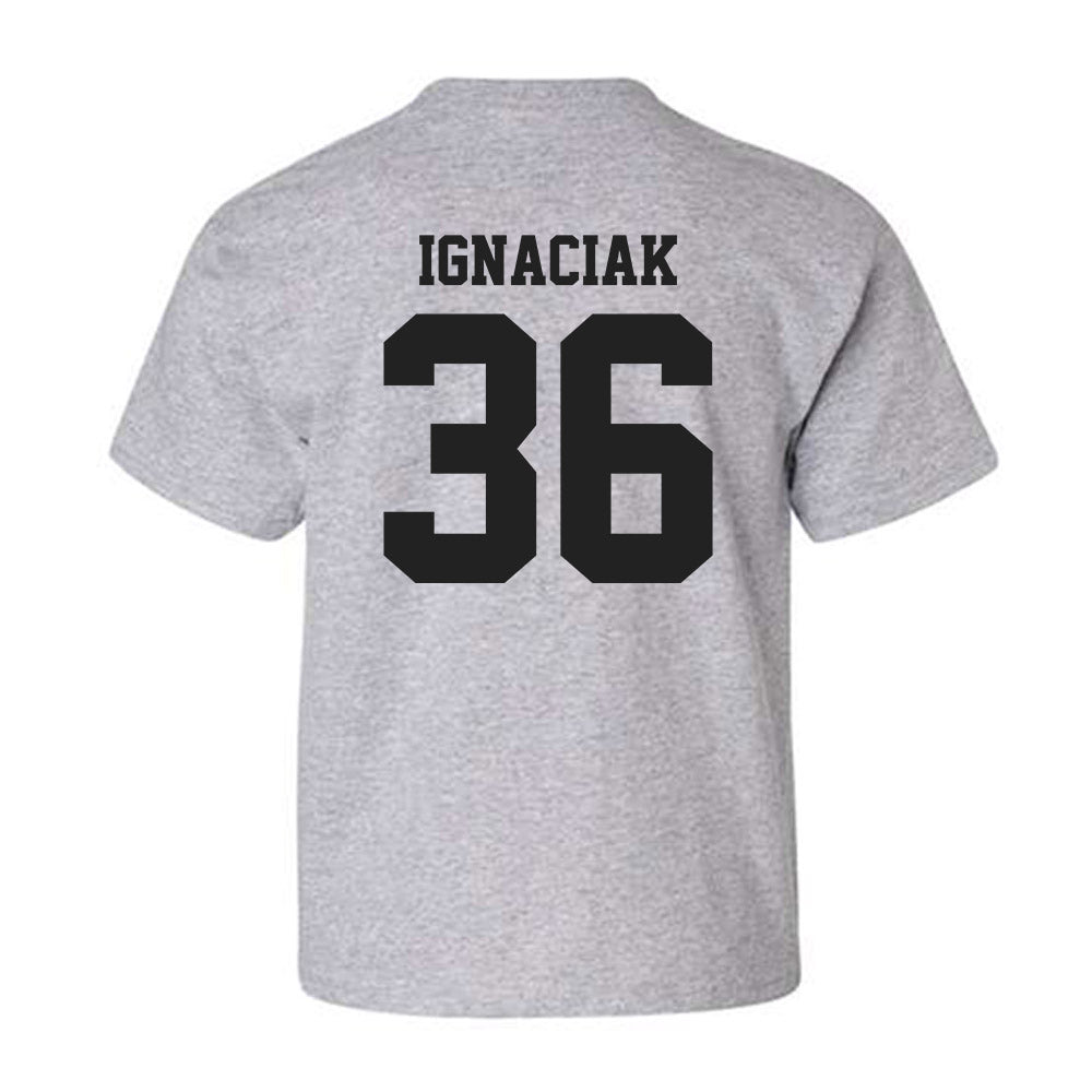 CSUN - NCAA Baseball : Blake Ignaciak - Classic Shersey Youth T-Shirt-1