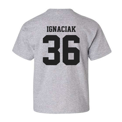 CSUN - NCAA Baseball : Blake Ignaciak - Classic Shersey Youth T-Shirt-1
