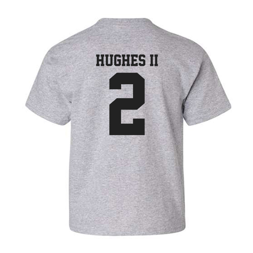 CSUN - NCAA Men's Basketball : Larry Hughes II - Classic Shersey Youth T-Shirt-1