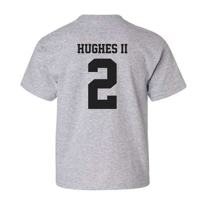CSUN - NCAA Men's Basketball : Larry Hughes II - Classic Shersey Youth T-Shirt-1