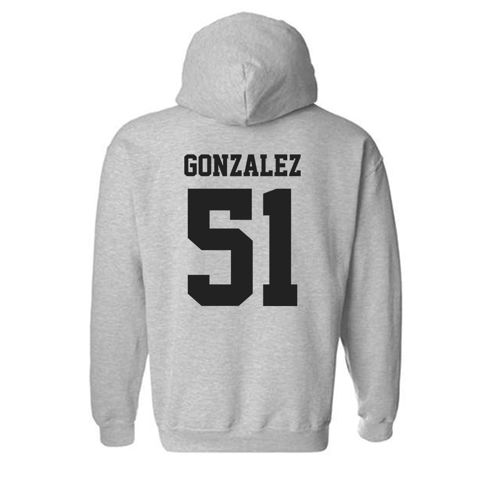 CSUN - NCAA Baseball : Roberto Gonzalez - Classic Shersey Hooded Sweatshirt-1