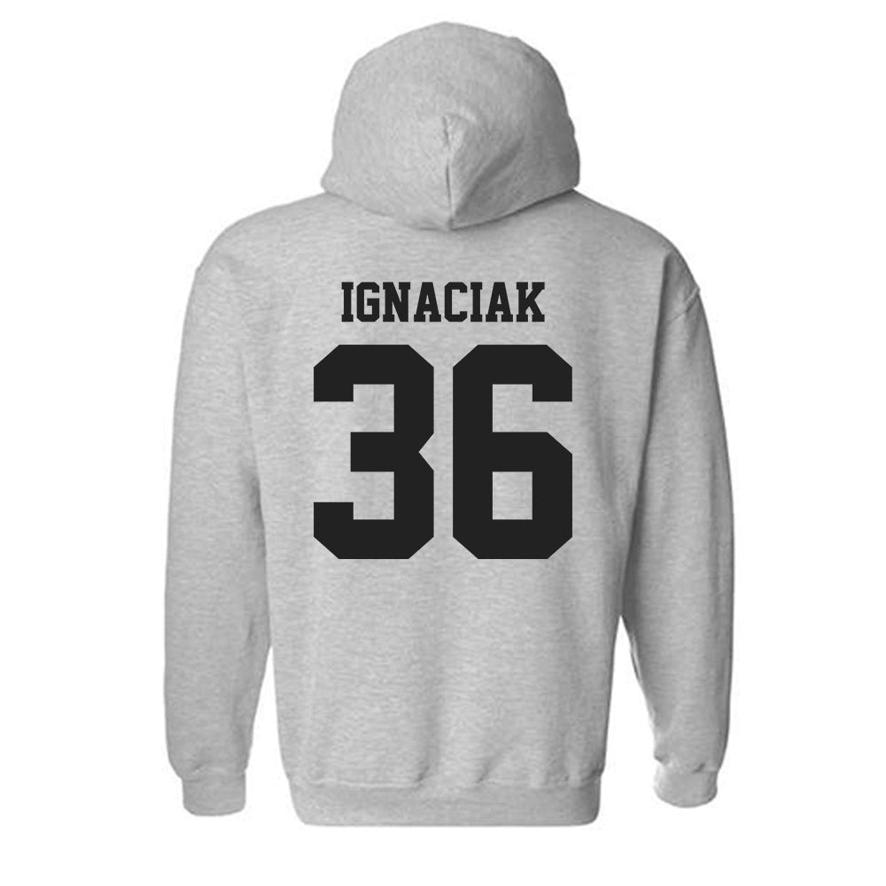 CSUN - NCAA Baseball : Blake Ignaciak - Classic Shersey Hooded Sweatshirt-1