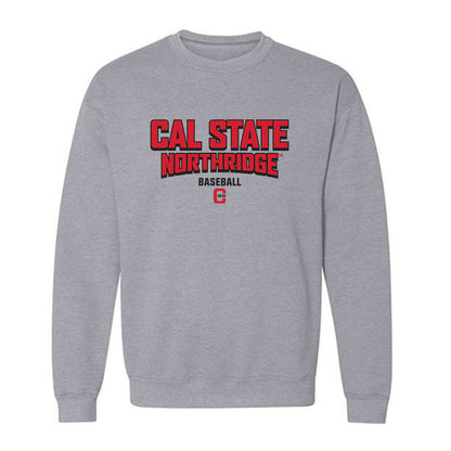 CSUN - NCAA Baseball : Erubiel Liera - Classic Shersey Crewneck Sweatshirt-0