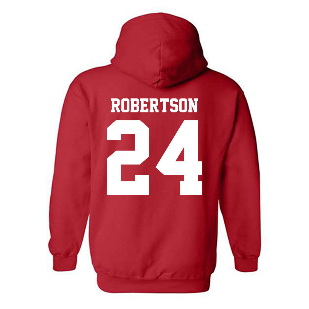 CSUN - NCAA Women's Basketball : Kylie Robertson - Classic Fashion Shersey Hooded Sweatshirt-1