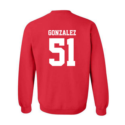 CSUN - NCAA Baseball : Roberto Gonzalez - Classic Fashion Shersey Crewneck Sweatshirt-1