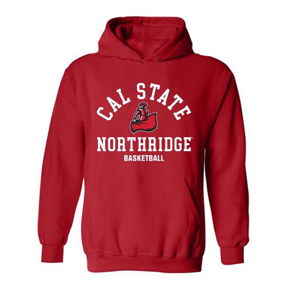 CSUN - NCAA Men's Basketball : Quinton Webb - Classic Fashion Shersey Hooded Sweatshirt-0