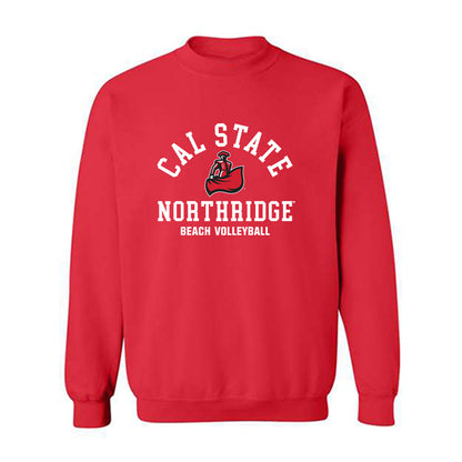CSUN - NCAA Beach Volleyball : Kinley Lindhardt - Classic Fashion Shersey Crewneck Sweatshirt-0