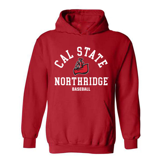 CSUN - NCAA Baseball : Ryan Halamicek - Classic Fashion Shersey Hooded Sweatshirt-0