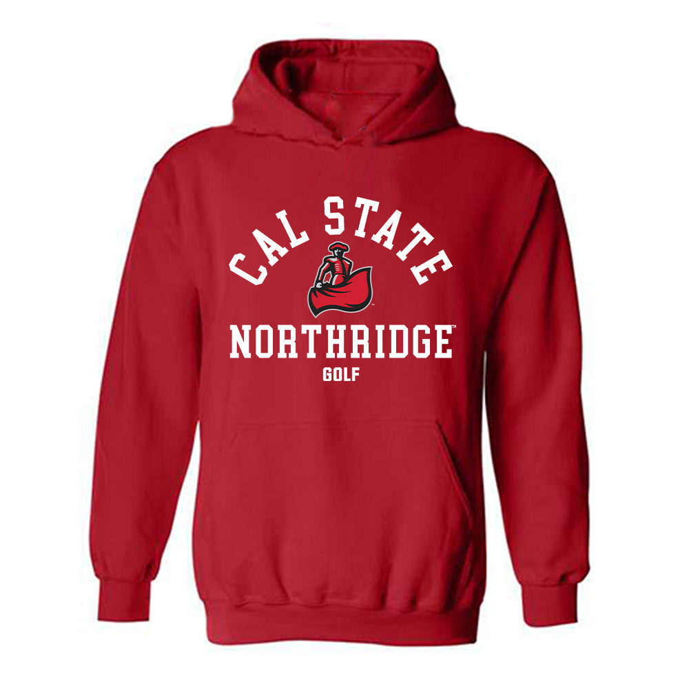 CSUN - NCAA Men's Golf : Yuo Torii - Classic Fashion Shersey Hooded Sweatshirt-0