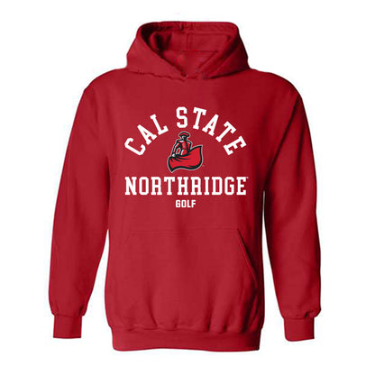 CSUN - NCAA Men's Golf : Yuo Torii - Classic Fashion Shersey Hooded Sweatshirt-0