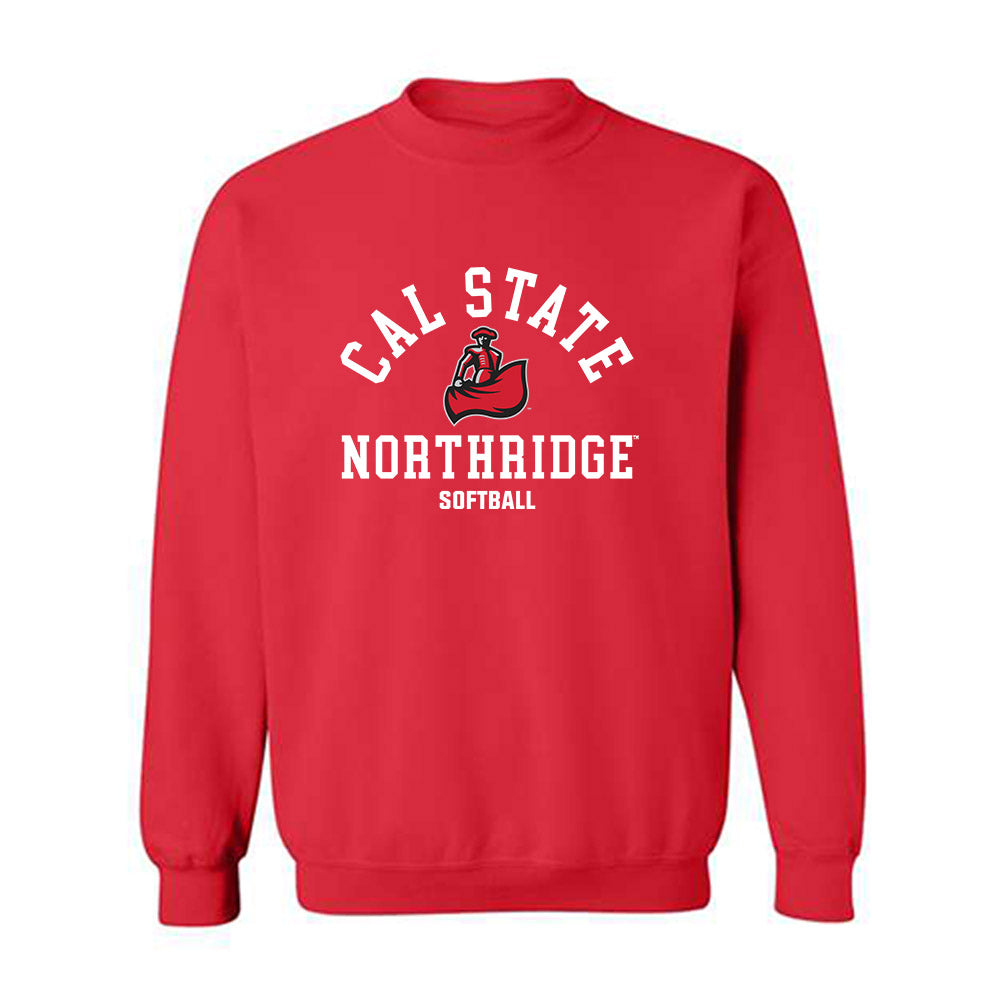 CSUN - NCAA Softball : Vinessa Nunez - Classic Fashion Shersey Crewneck Sweatshirt-0
