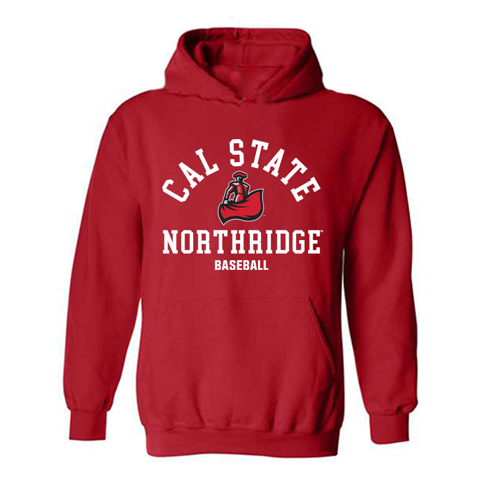 CSUN - NCAA Baseball : Roberto Gonzalez - Classic Fashion Shersey Hooded Sweatshirt-0