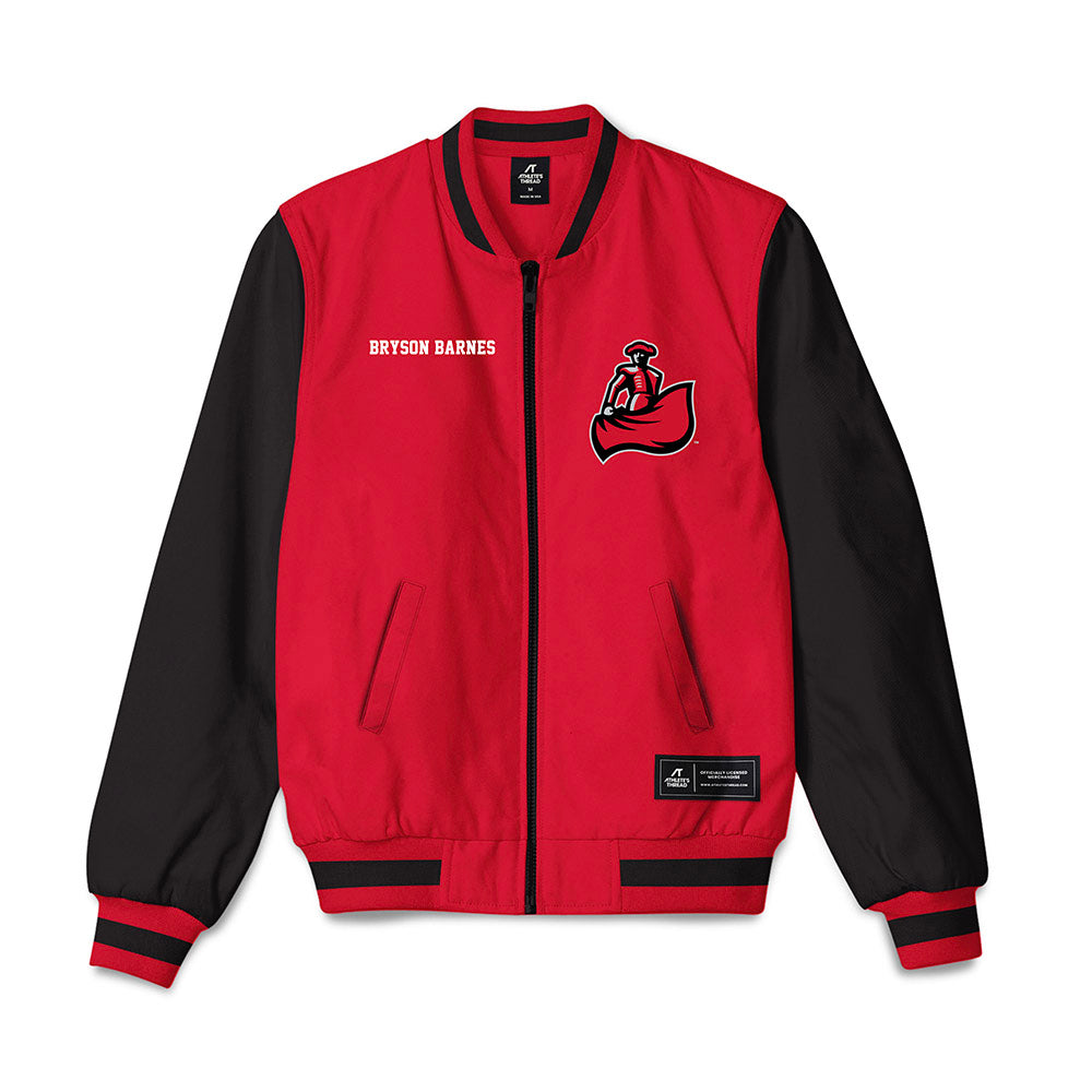 CSUN - NCAA Men's Golf : Bryson Barnes - Bomber Jacket-0
