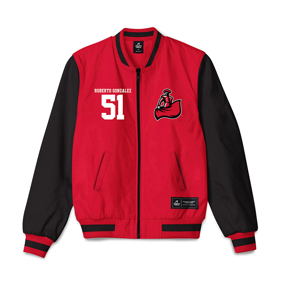 CSUN - NCAA Baseball : Roberto Gonzalez - Bomber Jacket-0