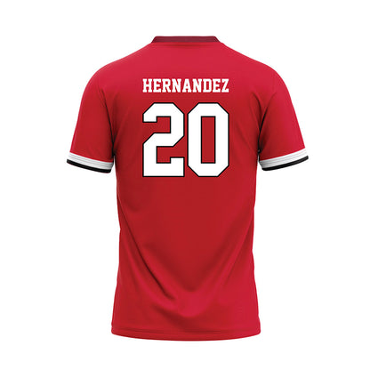 CSUN - NCAA Softball : Madilyn Hernandez - Red Baseball Jersey-1
