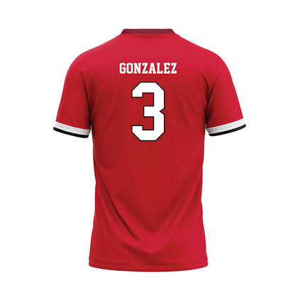 CSUN - NCAA Softball : Sheridan Gonzalez - Red Baseball Jersey-1