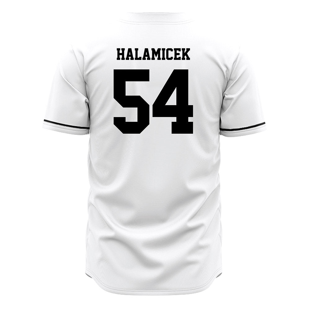 CSUN - NCAA Baseball : Ryan Halamicek - White Jersey-1