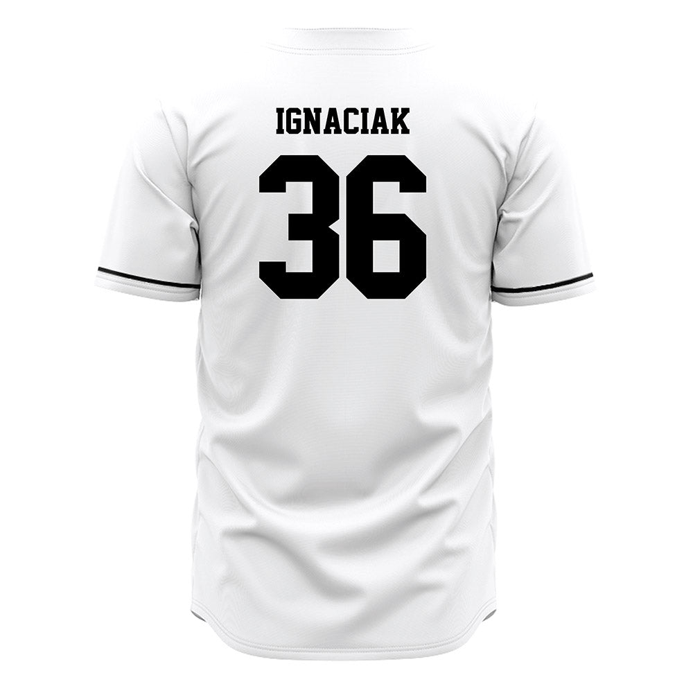CSUN - NCAA Baseball : Blake Ignaciak - White Jersey-1